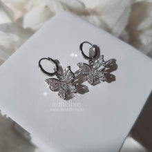 Load image into Gallery viewer, [Aespa Karina Earrings] Butterfly Fairy Huggies Earrings