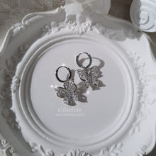Load image into Gallery viewer, [Aespa Karina Earrings] Butterfly Fairy Huggies Earrings