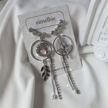 Load image into Gallery viewer, [Aespa Winter Earrings] Elf of The Night Forest Earrings