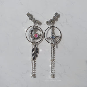 [X:IN Aria Earrings] Elf of The Night Forest Earrings