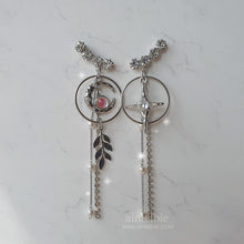 Load image into Gallery viewer, [Aespa Winter Earrings] Elf of The Night Forest Earrings