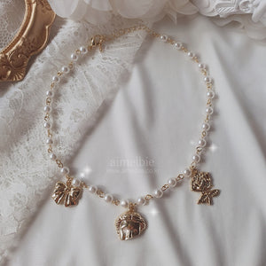 Darling Venus Pearl Choker Necklace