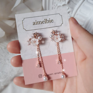 Wedding Bouquet Earrings