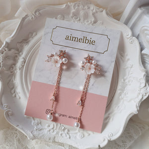 Wedding Bouquet Earrings