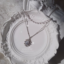 Load image into Gallery viewer, Laced Waterdrop Layered Necklace