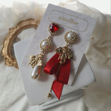 Load image into Gallery viewer, The Royal Red Queen Bee Earrings (KARA Gyuri Earrings)