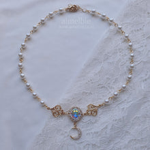 Load image into Gallery viewer, The Ethereal Moon Angel Layered Necklace