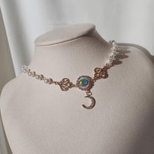 Load image into Gallery viewer, The Ethereal Moon Angel Layered Necklace