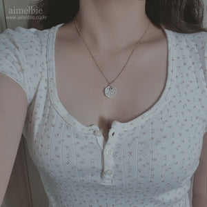 The Little Mermaid Necklace - Gold
