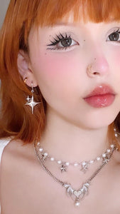 Sparkle Sparkle Huggies Earrings (STAYC Isa, KISS OF LIFE Julie Earrings)