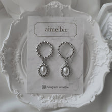 Load image into Gallery viewer, [IU Earrings] Josephine Earrings - Silver