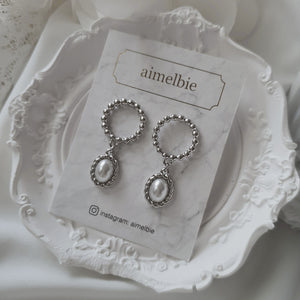 [IU Earrings] Josephine Earrings - Silver