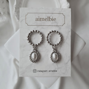 [IU Earrings] Josephine Earrings - Silver