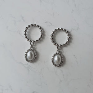[IU Earrings] Josephine Earrings - Silver