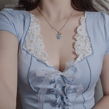 Load image into Gallery viewer, Aurora Skyblue Potion Layered Necklace - Lovely Potion