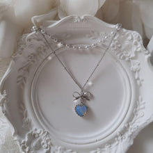 Load image into Gallery viewer, Aurora Skyblue Potion Layered Necklace - Lovely Potion