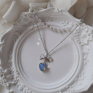 Aurora Skyblue Potion Layered Necklace - Lovely Potion