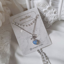 Load image into Gallery viewer, Aurora Skyblue Potion Layered Necklace - Lovely Potion