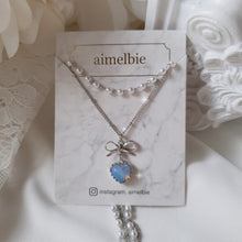 Load image into Gallery viewer, Aurora Skyblue Potion Layered Necklace - Lovely Potion