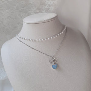 Aurora Skyblue Potion Layered Necklace - Lovely Potion