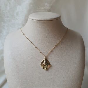 Modern Fragment Necklace - Gold