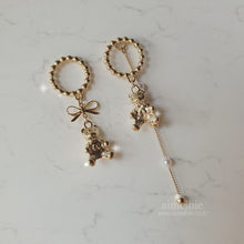 Load image into Gallery viewer, You are my Teddy bear Earrings - Gold ver.