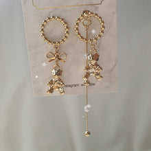 Load image into Gallery viewer, You are my Teddy bear Earrings - Gold ver.