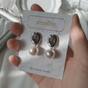Grace Earrings - Silver Color