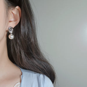 Grace Earrings - Silver Color