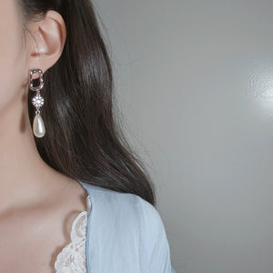 [IU Earrings] Urban City Earrings - Silver