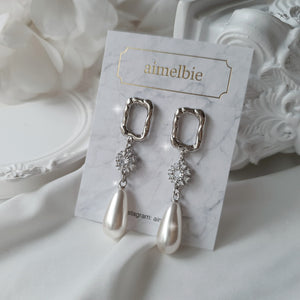 [IU Earrings] Urban City Earrings - Silver