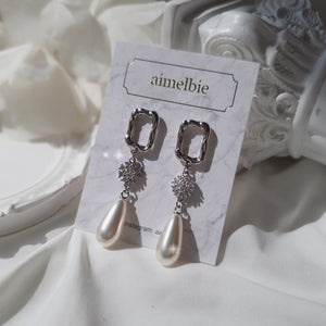 [IU Earrings] Urban City Earrings - Silver