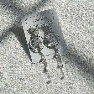 [IU Earrings] Butterfly Fairy in the Garden Earrings