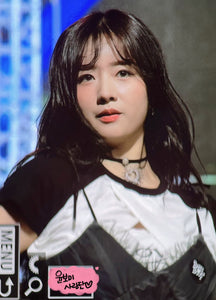 [Stray Kids Seungmin, IU Necklace] Heart Supernova Leather Choker - Silver ver.