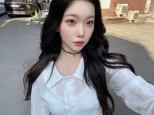 Load image into Gallery viewer, [Aespa Winter Choker] Vintage Heart Locket Choker - Silver ver.