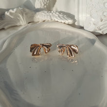Load image into Gallery viewer, Jane Ribbon Earrings - Gold Color