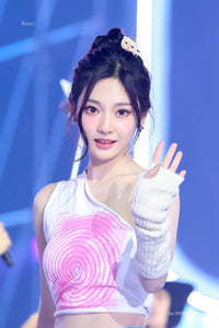 [Aespa NingNing Earrings] Jane Ribbon Earrings - Silver Color