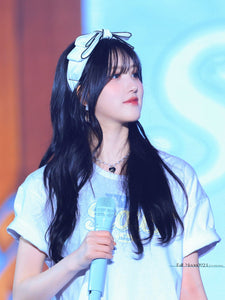 [IVE Gaeul, Choi Yena Necklace] Baby Angel Pearl Choker - Silver ver.