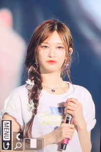 [IVE Gaeul, Choi Yena Necklace] Baby Angel Pearl Choker - Silver ver.