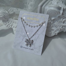 Load image into Gallery viewer, [(G)I-DLE Miyeon, Baby Monster Pharita Necklace] Butterfly Fairy Layered Necklace