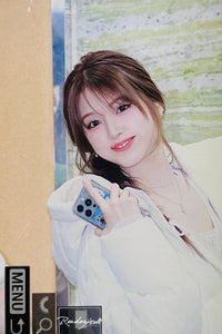 [NMIXX Jiwoo Necklace] Luna Blossom Layered Necklace - Silver color