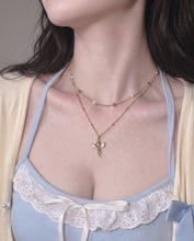 Load image into Gallery viewer, Baby Angel Layered Necklace - Gold ver. (STAYC Isa Necklace)