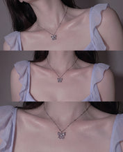 Load image into Gallery viewer, [(G)I-DLE Miyeon, Baby Monster Pharita Necklace] Butterfly Fairy Layered Necklace
