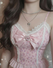 Load image into Gallery viewer, Melting Ribbon Rhinestone Chain Choker Layered Necklace
