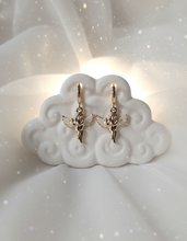 Load image into Gallery viewer, Baby Angel Huggies Earrings - Gold ver.