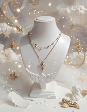 Load image into Gallery viewer, Baby Angel Layered Necklace - Gold ver. (STAYC Isa Necklace)
