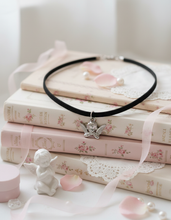 Load image into Gallery viewer, [KiiiKiii JIYU Necklace] Petit Angel Choker Necklace - Silver Color