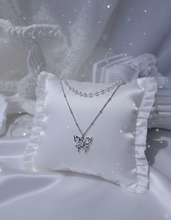 Load image into Gallery viewer, [I-DLE Shuhua Necklace] Mystique Butterfly Layered Necklace - Silver color