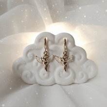 Load image into Gallery viewer, Baby Angel Huggies Earrings - Gold ver.