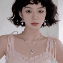 Load image into Gallery viewer, [Anti-tarnish] Mary Layered Necklace - Silver Color